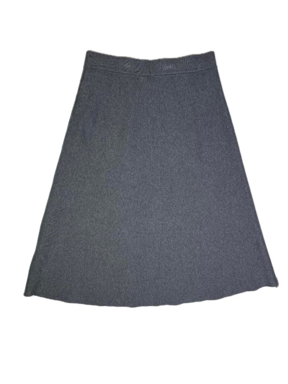 Max Studio Size M Grey Sweater Skirt Pull-On Knit